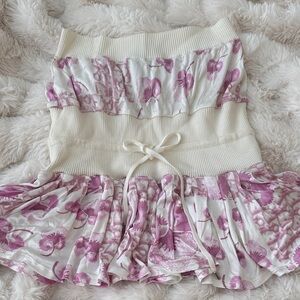 Dior girly monogram top